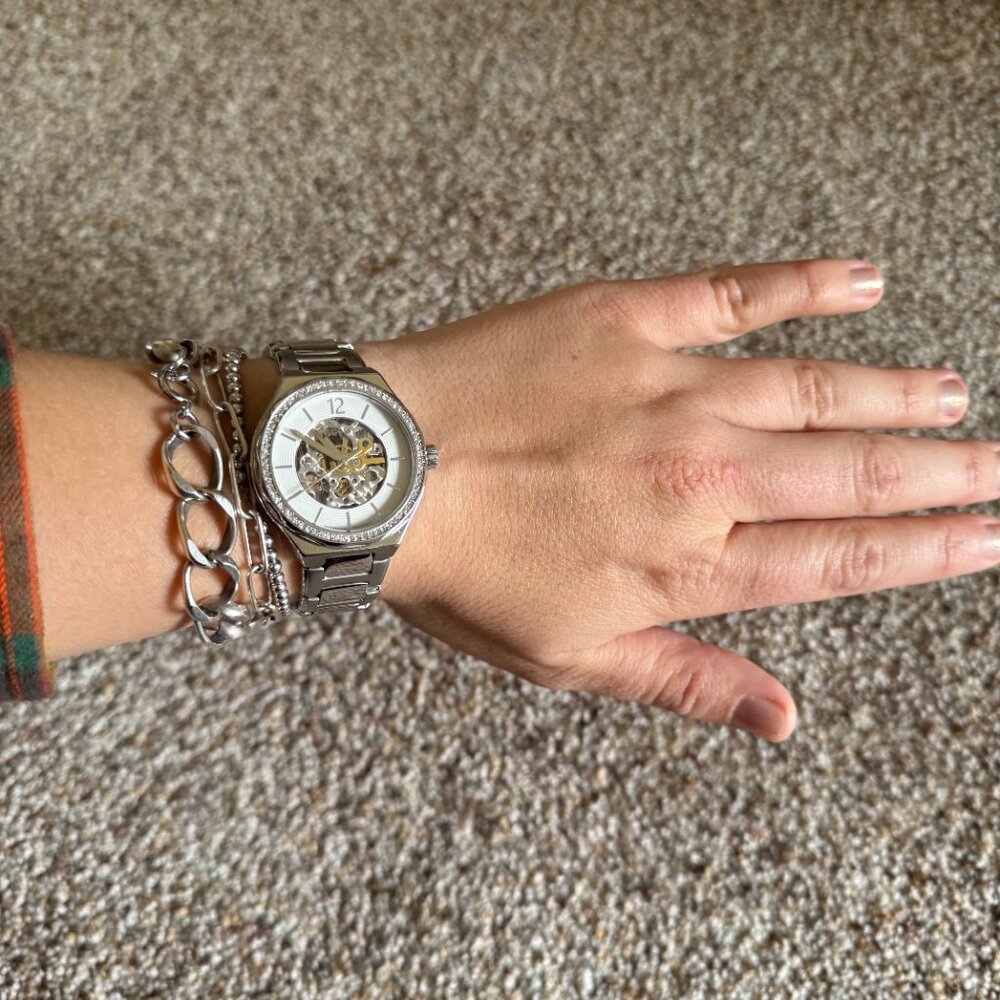 Fossil Watch - Eevie Automatic Stainless Steel - Picture 4 of 5